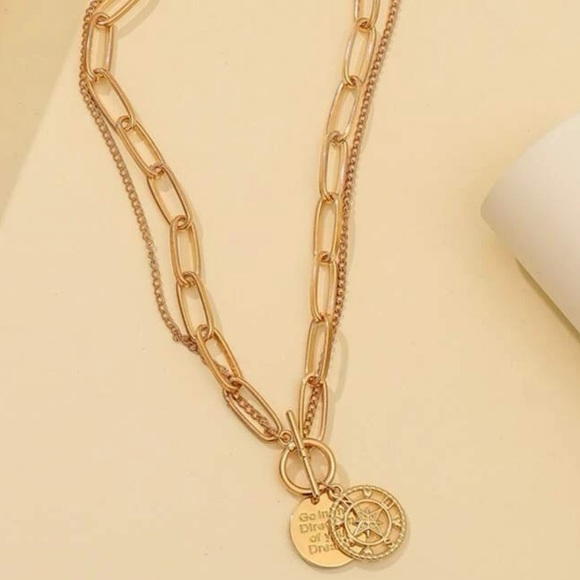 New chunky layered necklace - Picture 3 of 3